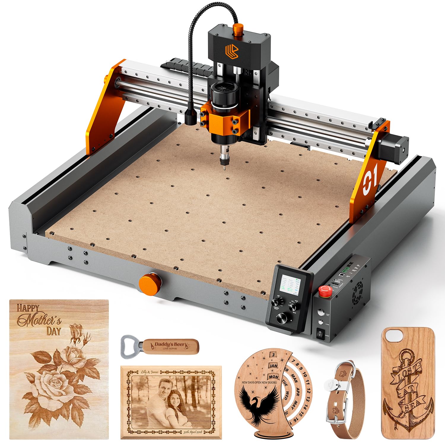 Artsian 01 CNC Router Machine 12000 RPM 300W GRBL Control 3-Axis